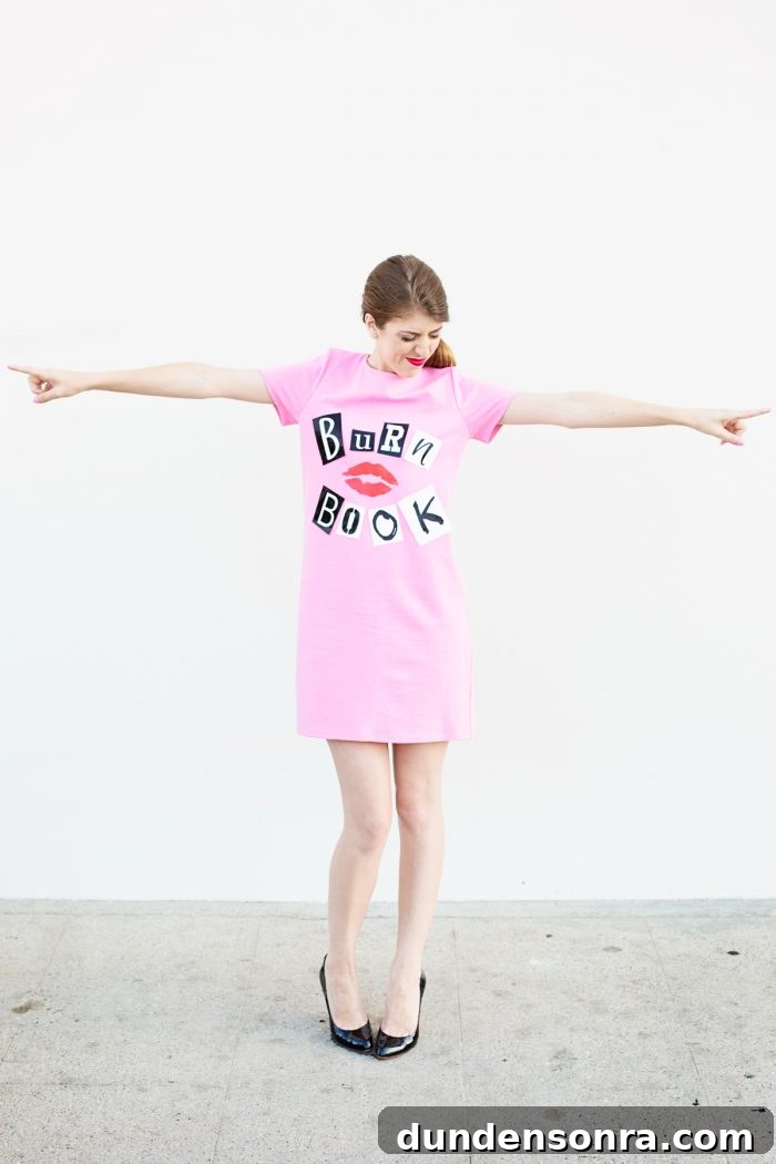 DIY Burn Book Costume Ideas: How to Make a Mean Girls Outfit 10 DIY Burn Book Costume | studiodiy.com