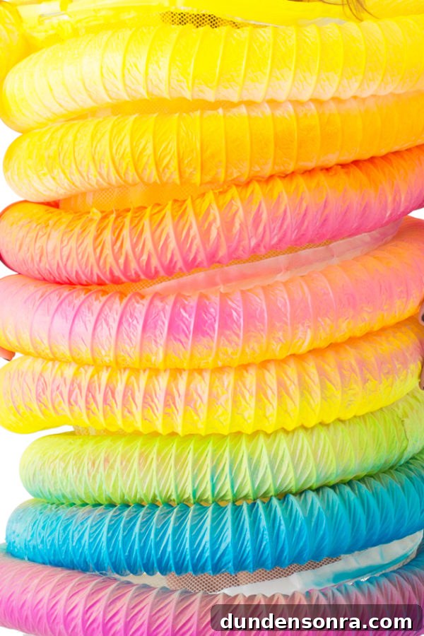 Rainbow tubes