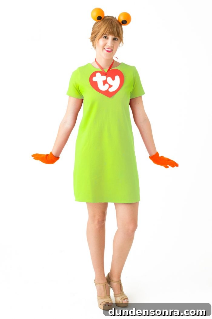DIY Beanie Baby Costume