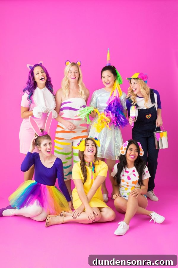 A group of people posing for the camera dressed in costumes 