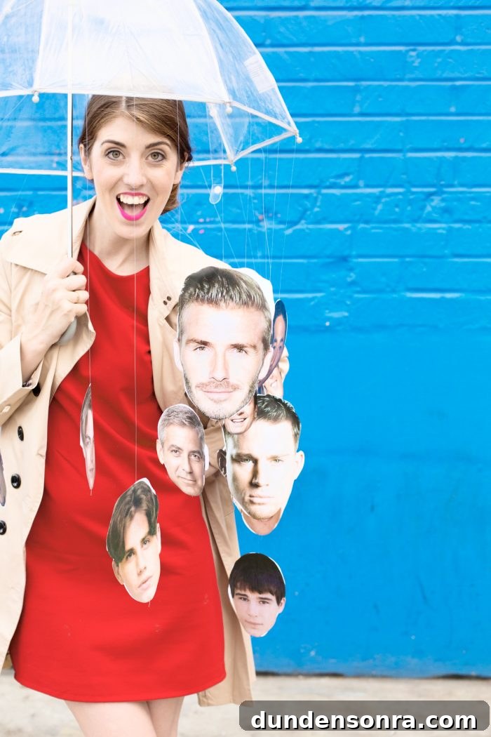 DIY Raining Men Costume