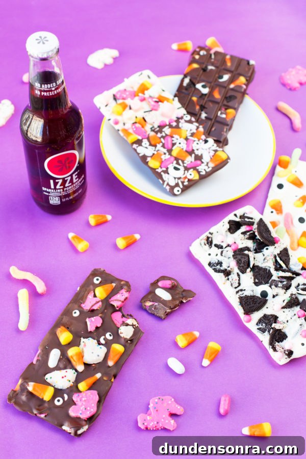 Leftover Halloween Candy Chocolate Bars