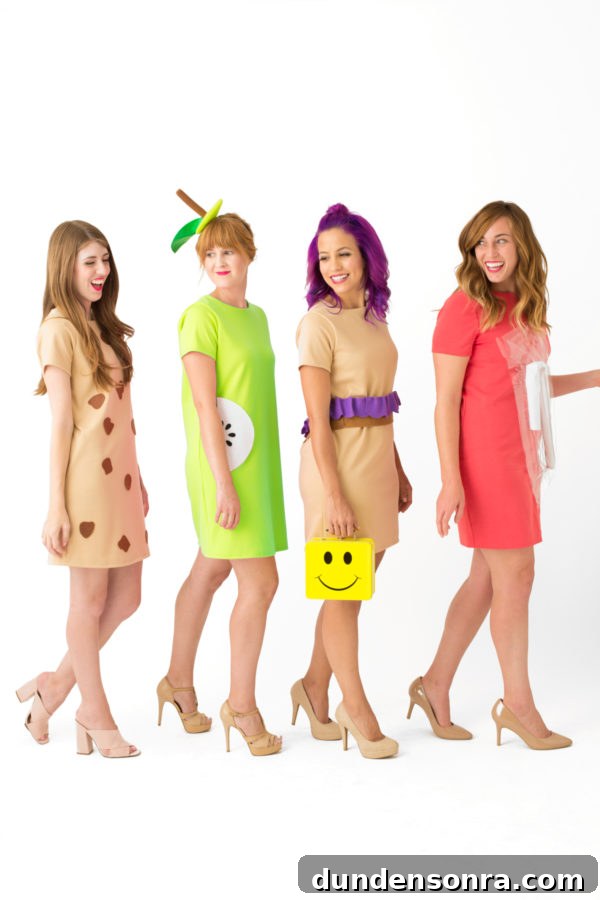 DIY School Lunch Costumes