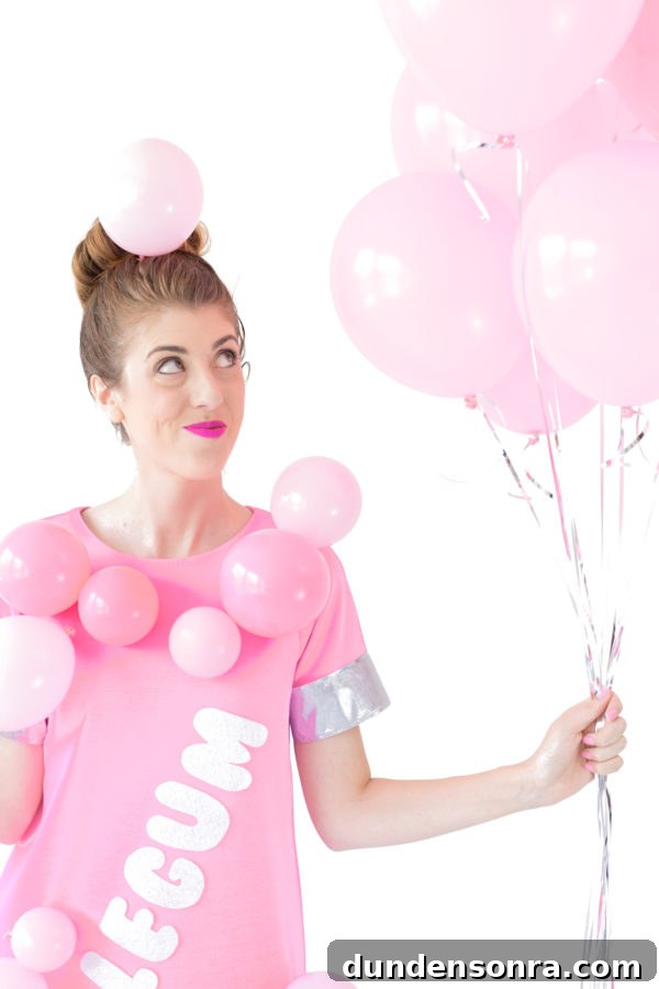 DIY Bubblegum Costume