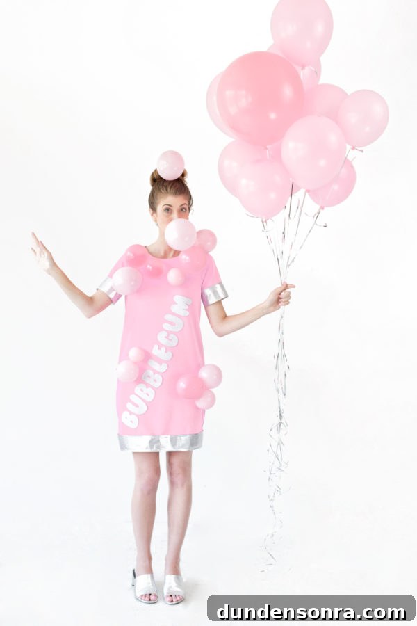 DIY Bubblegum Costume