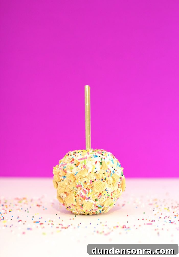 Funfetti Caramel Apple