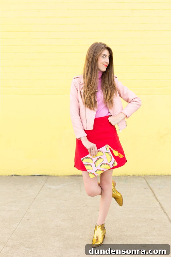 Introducing... Can't Clutch This! Ultimate Guide to Clutch Problems 7 A woman holding a taco clutch