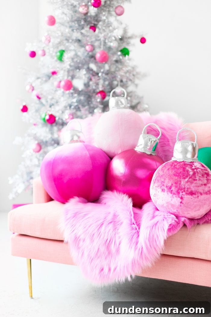 DIY Ornament Pillows