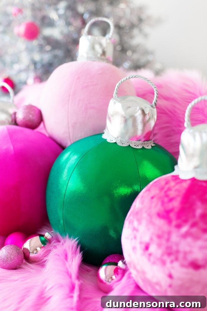DIY Ornament Pillows