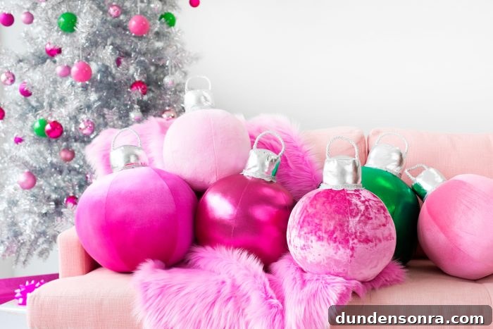 DIY Ornament Pillows