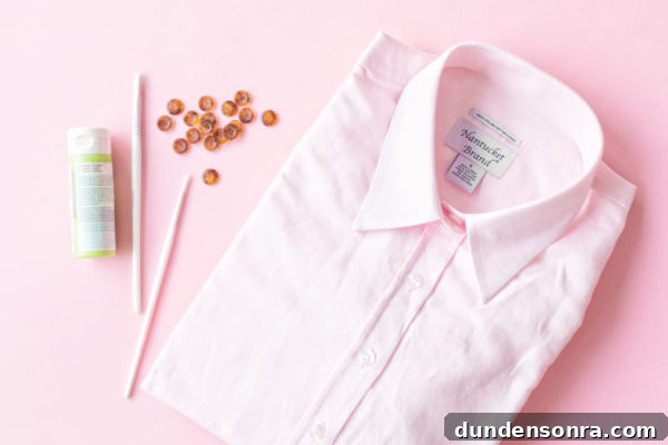DIY Avocado Buttons: How to Make Stylish Avocado Jewelry at Home 5 Pink linen shirt