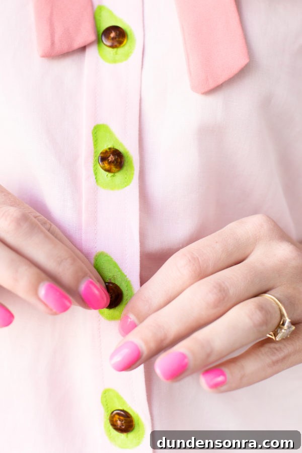 Avocado buttons 