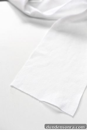 White fabric