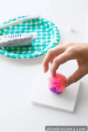 DIY Pom-Pom Storage Boxes: Stylish Craft Organization Ideas 8 Colorful pom pom