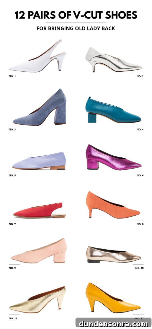 V-Cut Shoes Trend: What It Is + 20 Stylish Pairs to Try 3 12 Pairs V-Cut Shoes