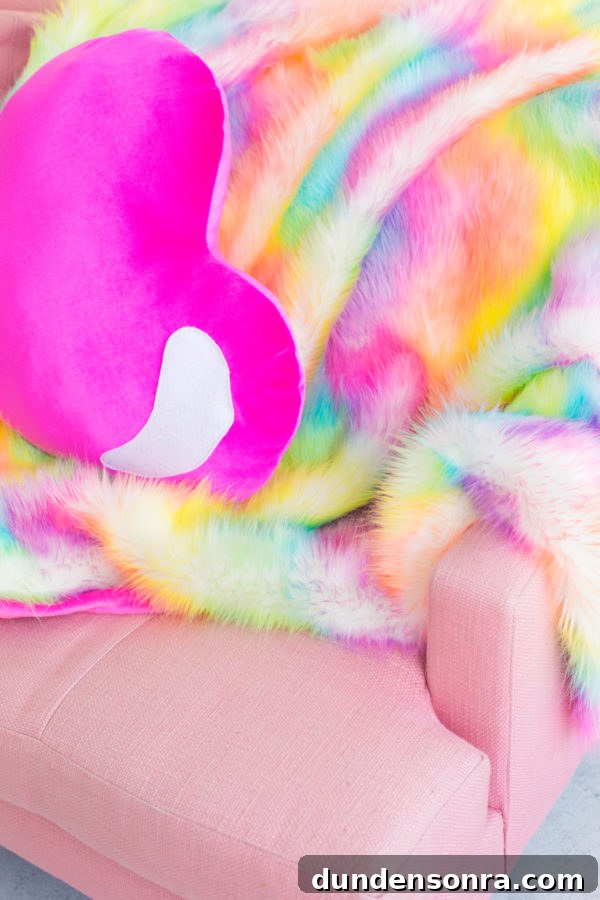 Rainbow blanket