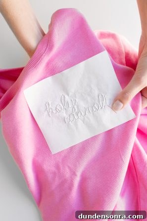 DIY Embroidered Sweatshirt: Simple Embroidery Hack for Perfect Stitches 10 Holy cannoli embroidery