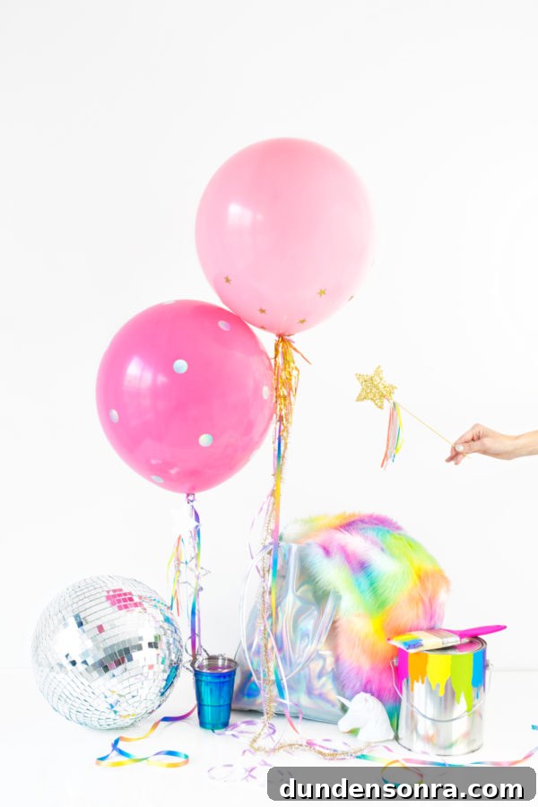 How to Make Magical DIY Unicorn Balloons at Home 3 DIY Unicorn Balloons