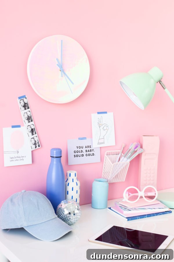 A bunch of items on a desk