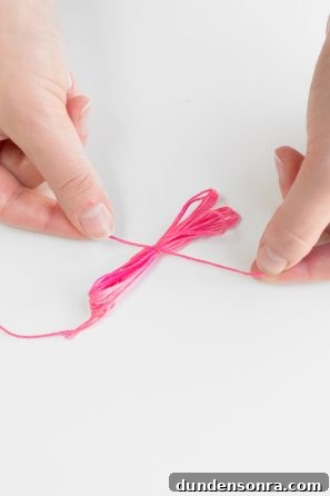 DIY Tassel Jeans: How to Add Trendy Tassel Trim to Your Denim 7 Pink string