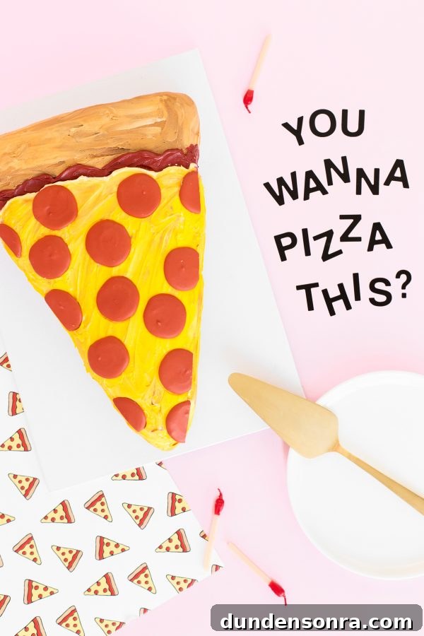 Pizza cake
