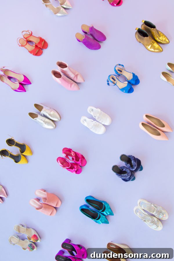 10 Shoe Closet Essentials I Can't Live Without: My Top 10 Pairs 4 Heels on a purple floor