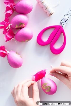 DIY Money Bag Easter Eggs: Creative Ways to Gift Cash This Easter 10 Pink crafts