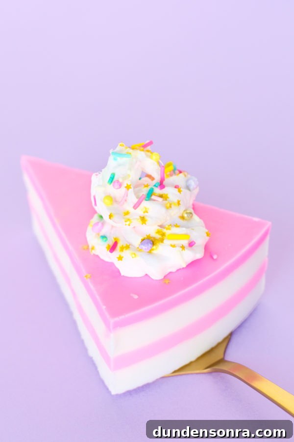 How to Make a Birthday Cake Soap That Smells Like Cake 19 A piece of cake with frosting