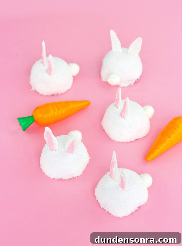 Easter Bunny Sno-Balls Treats Recipe 5 Bunny and rabbit cakes