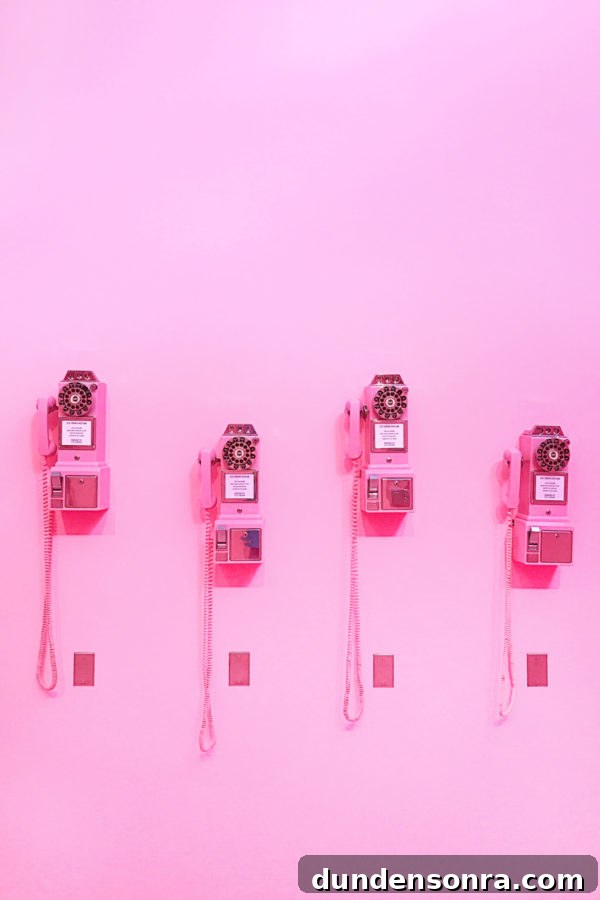 Inside the Museum of Ice Cream Los Angeles: What to See and Do 4 Pink phones