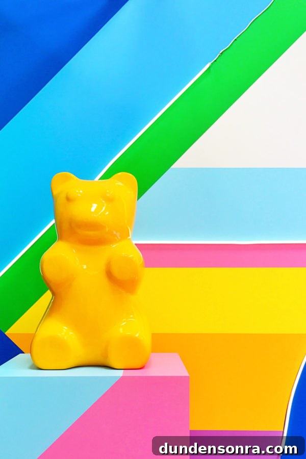 Inside the Museum of Ice Cream Los Angeles: What to See and Do 7 Giant gummy bear