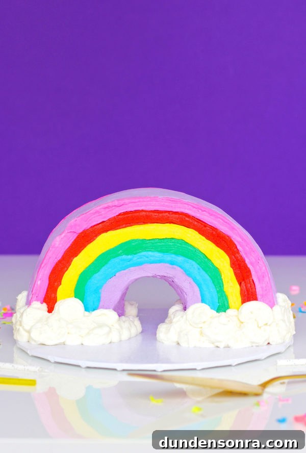 Vibrant Rainbow Bundt Cake Recipe for Festive Celebrations 4 Rainbow cake