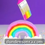 Rainbow cake