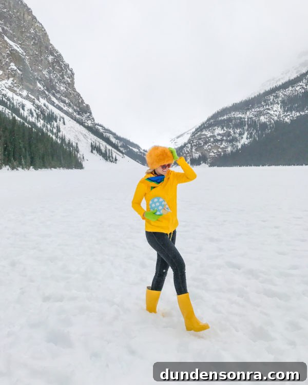 What’s in My Clutch: Everyday Essentials from Splendid Rags 10 A person walking in the snow
