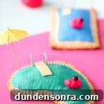 Piña Colada Pool Pop-Tarts: Tropical Toasted Pastry Recipe 4 Swimming pool toaster pastries