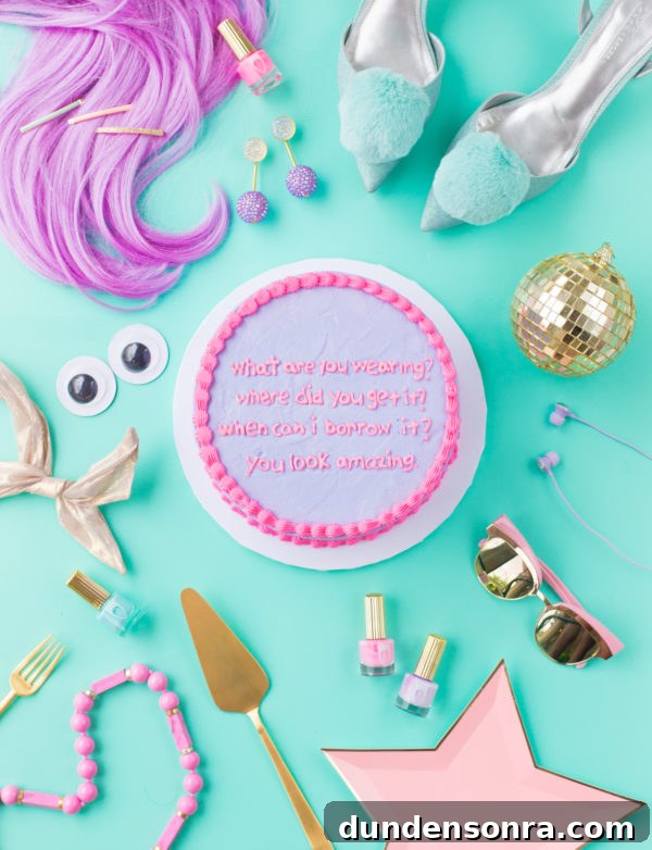 Circular cake