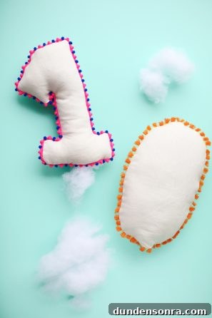 Number pillows