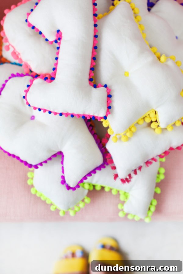 Number pillows