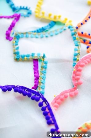 Colorful stiching 
