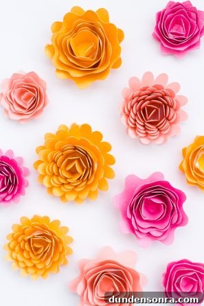 Paper flowers