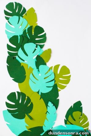 Tropical leaves