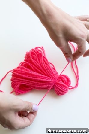 Pink string 