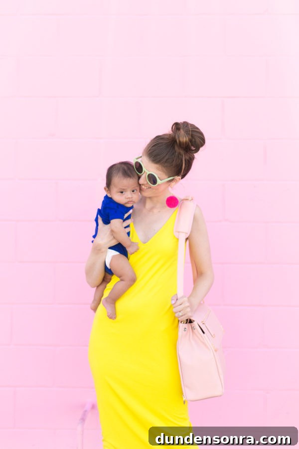 A person holding a baby 