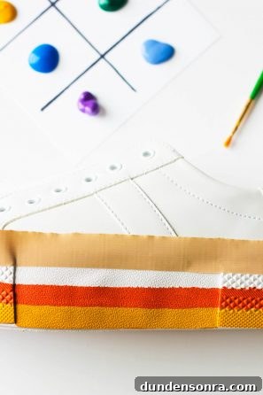 Colorful sneakers