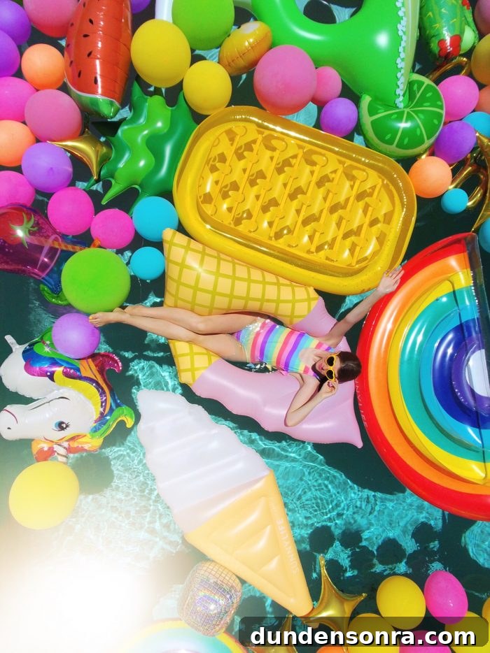 Host an Unforgettable Pool Birthday Party: Tips & Ideas 2 Epic Balloon Pool Party