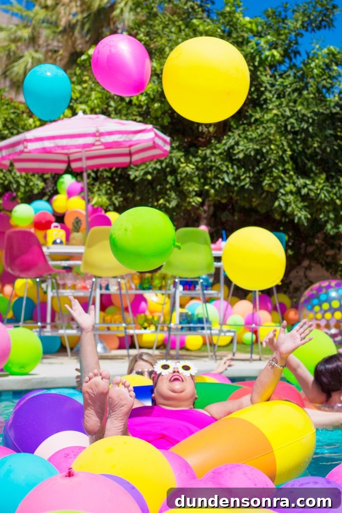 Host an Unforgettable Pool Birthday Party: Tips & Ideas 17 Epic Balloon Pool Party!