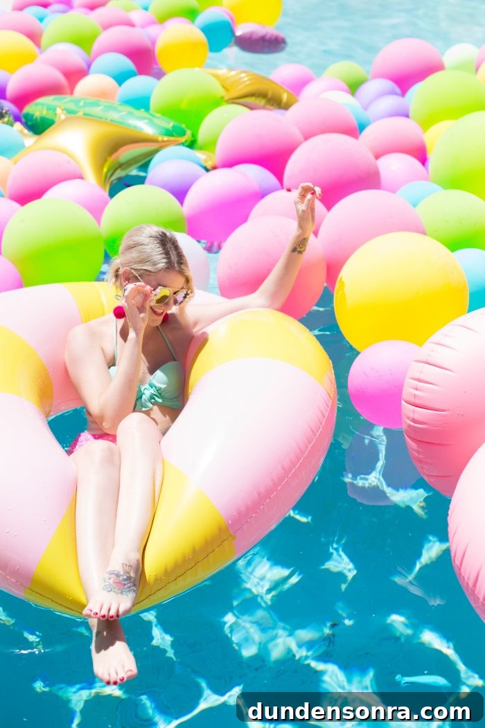 Host an Unforgettable Pool Birthday Party: Tips & Ideas 18 Epic Balloon Pool Party!