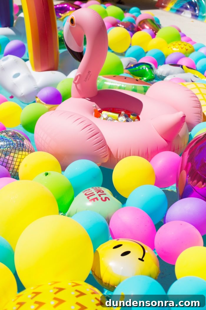Host an Unforgettable Pool Birthday Party: Tips & Ideas 19 Epic Balloon Pool Party!