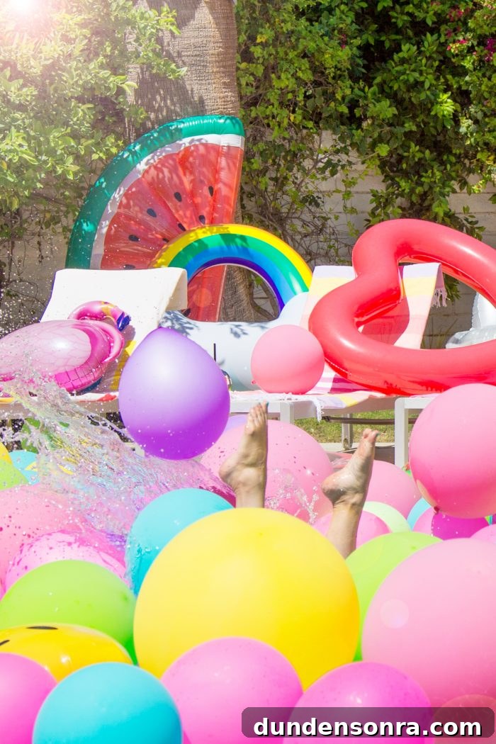 Host an Unforgettable Pool Birthday Party: Tips & Ideas 20 Epic Balloon Pool Party!