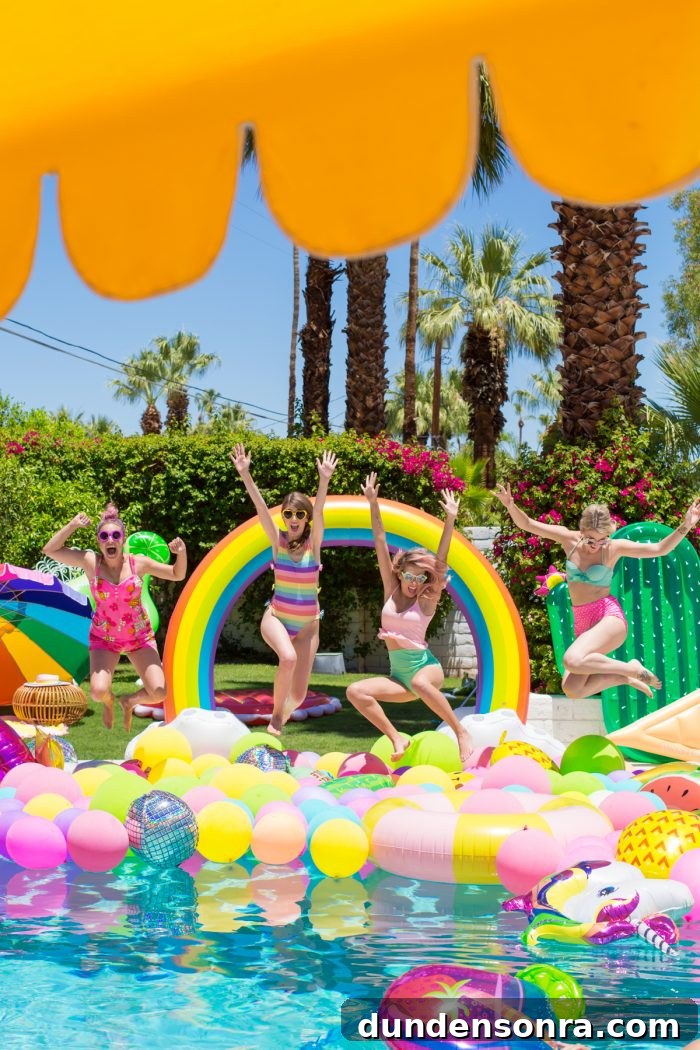 Host an Unforgettable Pool Birthday Party: Tips & Ideas 10 Epic Balloon Pool Party!